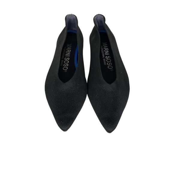 Marin Soso Shoes - Marin Soso Black Loafer Size 39 (#2074)